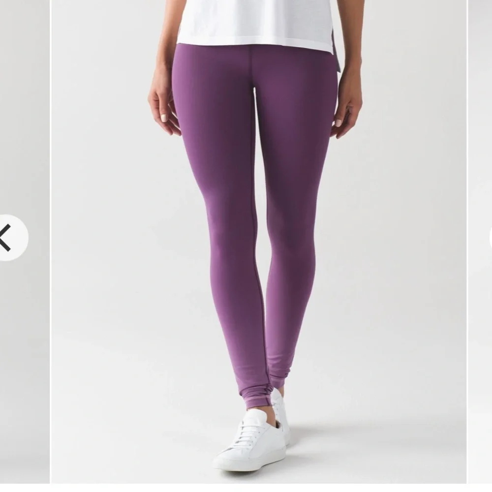 LuluLemon Wunder Under High Rise ombre leggings - Picture 2 of 14
